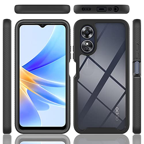 XINNI Case for OPPO A17 4G, 360 Degree Shockproof Protective All-Round Protection with Built-in Screen Protector - Image 3