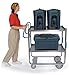 Lakeside Ergo-One 700-Lb. Capacity Utility Carts - (2) 21-5/8 X41-3/8