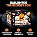 30 Pack Halloween Ring Candy - Individually Wrapped Holiday Themed Pumpkin And Skull Lollipops – Trick Or Treat Strawberry And Tutti Frutti Delicious Candys - Bulk Halloween Suckers Great Use, For Kids, Party Favor, Classrooms, Goodie Bags