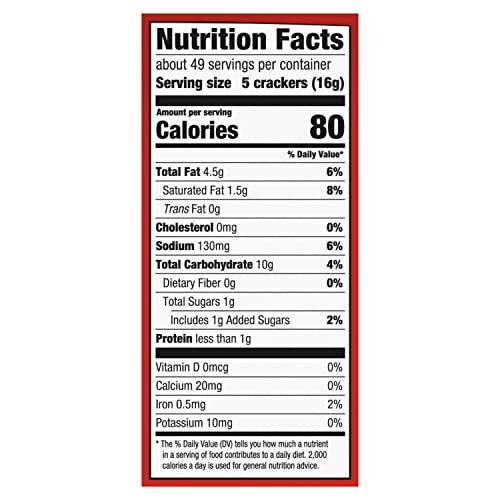 Ritz Original Crackers, Party Size, 27.4 Oz Boxes 8 Stacks(Pack Of 6) #TOP5