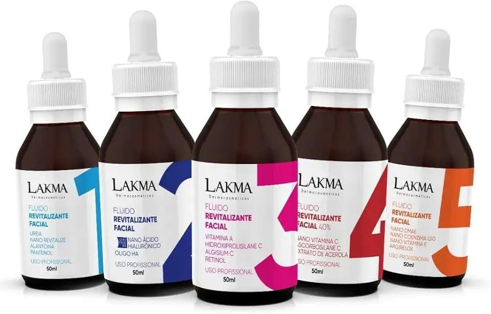 Kit Fluidos Revitalizantes Microagulhamento Led Laser Lakma
