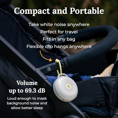Image of Yogasleep Travel Kit for Parents | Hushh White Noise Machine for Baby + Travel Case Bundle