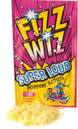 Fizz Wizz Cherry Flavour Popping Candy (Pack of 8)