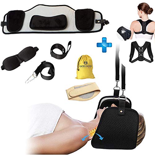 kames skoss prestige -hamac de cou tourmaline cou- soulage douleur et correcteur de posture Offert (1) Cover