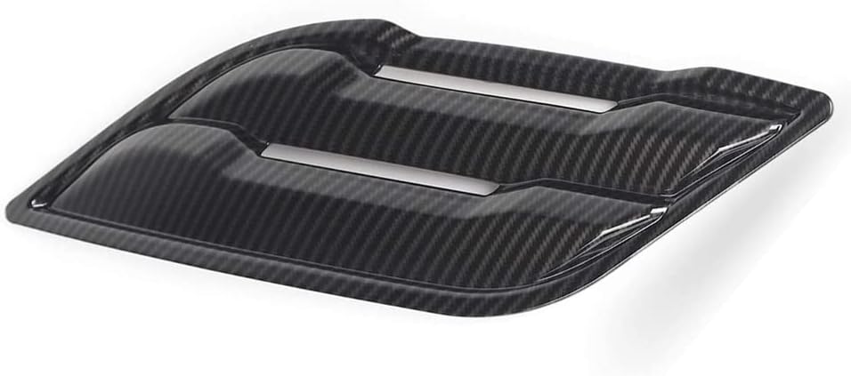 Front Side Ventilation Mask Panel Protectors Fender Air Vent Outlet Cover Trims 2pcs Auto Part Sticker for Ford F150 2018-2020 ABS Carbon Fiber Car Decoartive Frames Black