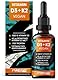 Vitamin D3 K2 vegan - 1700 Tropfen (50ml) - 1000 IE Vitamin D3 + 40 mcg K2 MK7 (Pharmaquinone®) pro Tag - optimal hochdosiert & bioverfügbar - veganes Vit. D3 (RAWD3®) - laborgeprüft mit Zertifikat