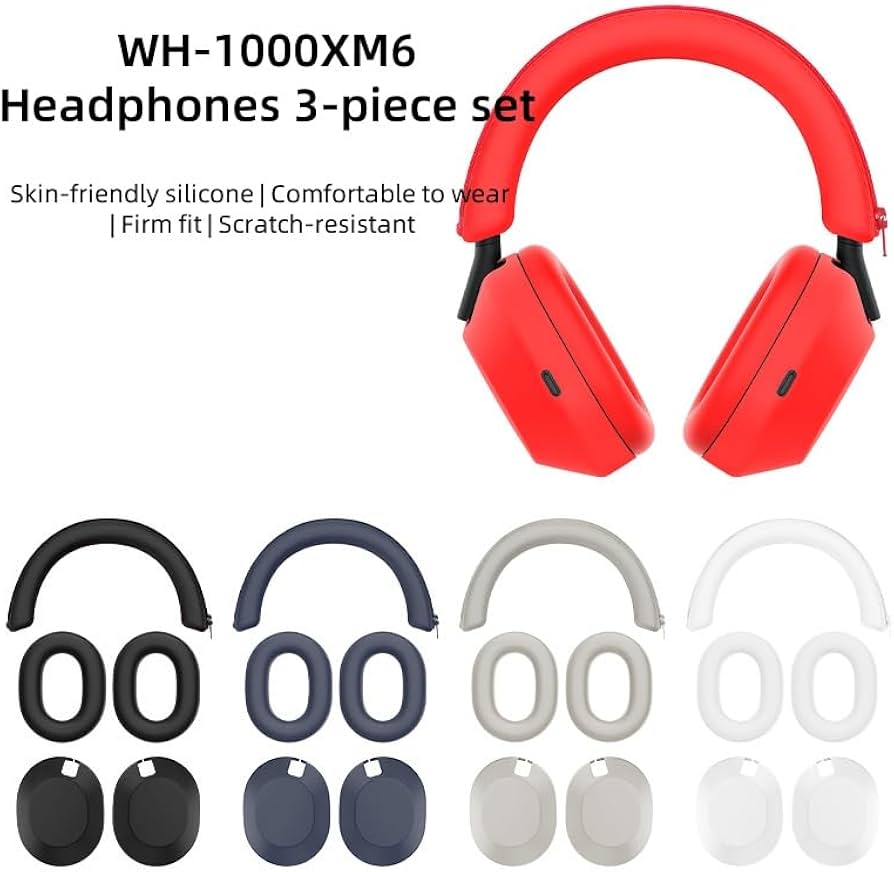 ソニー(SONY)WH-1000XM6 +シリコンカバー Amazon | Sony WH1000XM6ヘッドフォン用ソリッドカラーシリコン保護
