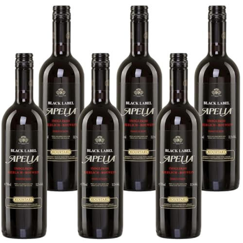 Tsantali KOKINO - griechischer Rotwein trocken 750ml Flasche - trockener Rot Wein aus Griechenland Tafelwein