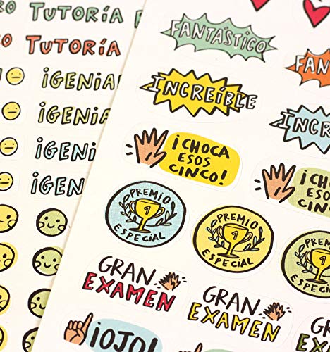 Pegatinas para agendas de Profesores