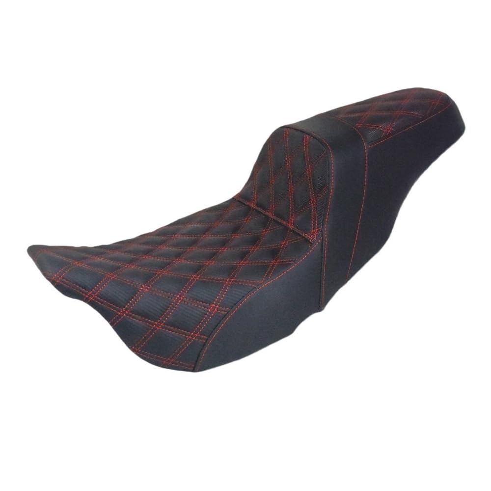 Selle passager arrière moto coussin biplace pour Road King Glide - 8