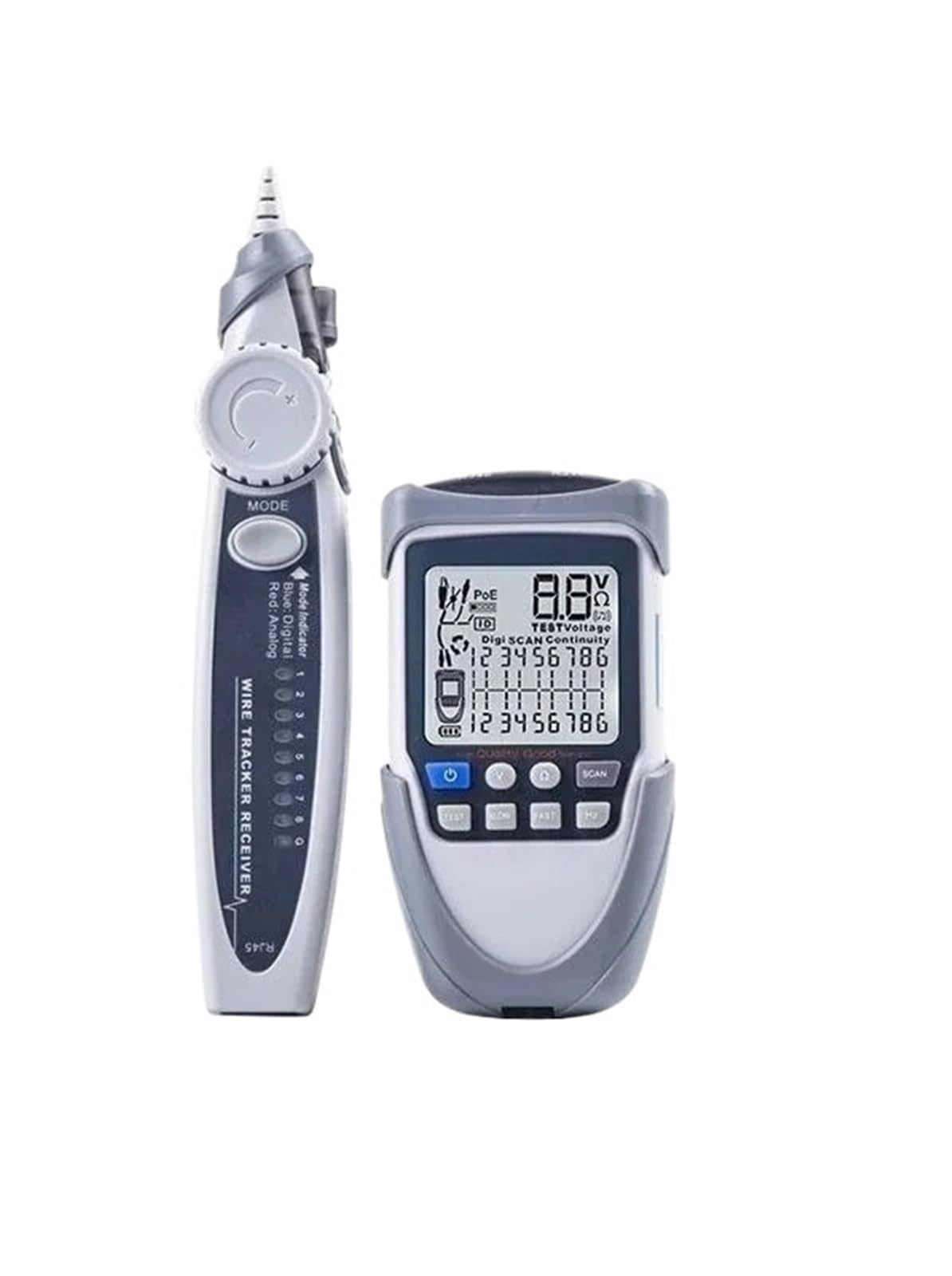 Cable Tracker, Network Cable Tracer Analyzer POE Phone Line LAN Detector Measurement Tool