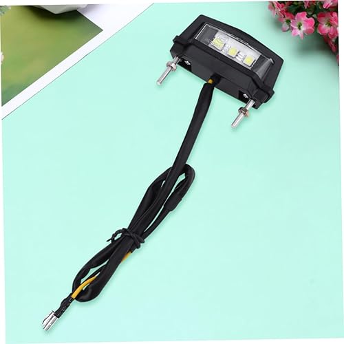 Miniatura 4 de Vaguelly 1 unid motocicleta placa luz accesorios de motocicleta accesorios de coche accesorios de moto accesorios de ciclismo accesorios scooter