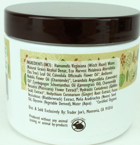 Trader Joe's Spa Set: Face Wash And Facial Cleansing Pads With Tea Tree Oil #TOP4