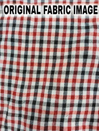 Image of Cotton Mattress Cover Protector for Single Bed with Strong Zip /Chain || Size (72x36x4) Inch / 6x3 Feet (Red)