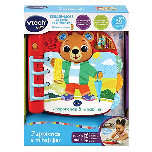 Vtech Baby Livre J'apprends A 'habiller - vue 6
