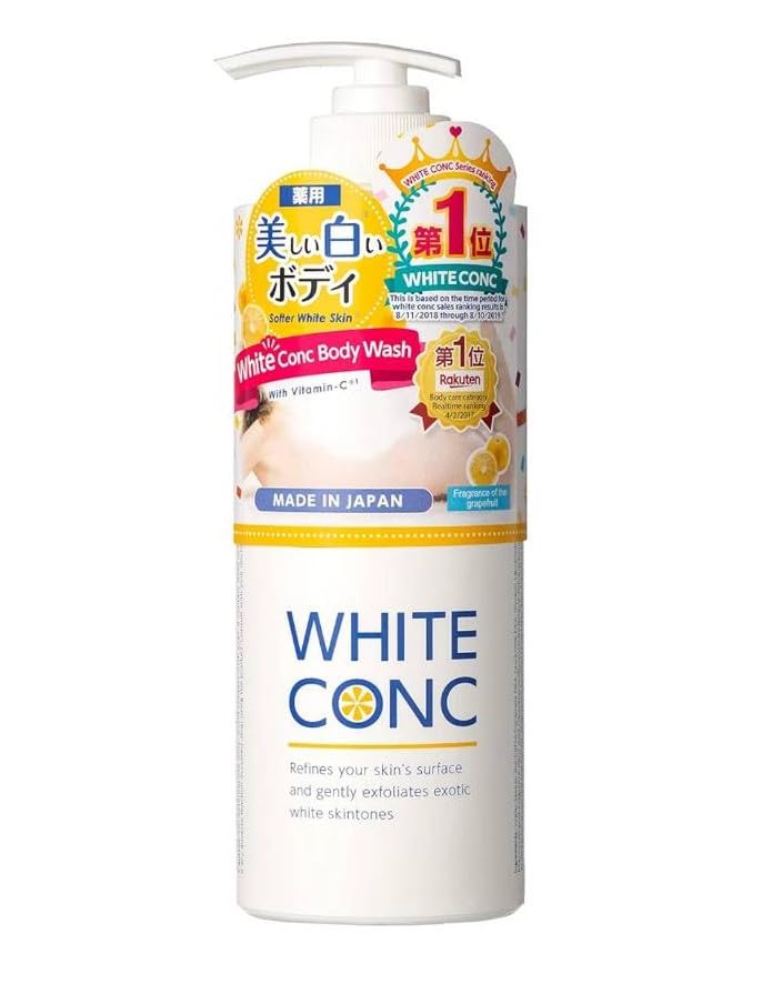 WHITE CONC ボディシャンプー II グレープフルーツ600ml ５個 Amazon | ホワイト コンク ボディシャンプーCII 600mL