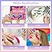 Gyfent Airbrush Kit, Airbrush Gun with 4 Quick-Release Nozzle Sets(0.2/0.3/0.5/0.8mm) Dual-Action Gravity Feed Air Brush with 1/4oz Fluid Cup & 20/40ml Resin Cup for Nail Art Painting Makeup Cake