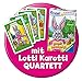 Ravensburger Lotti Karotti Plus Quartett Kartenspiel, Gesellschaftsspiel für Kinder ab 4 Jahren und Erwachsene, 2-4 Spieler, [Exklusiv bei Amazon] - Geburtstagsgeschenke