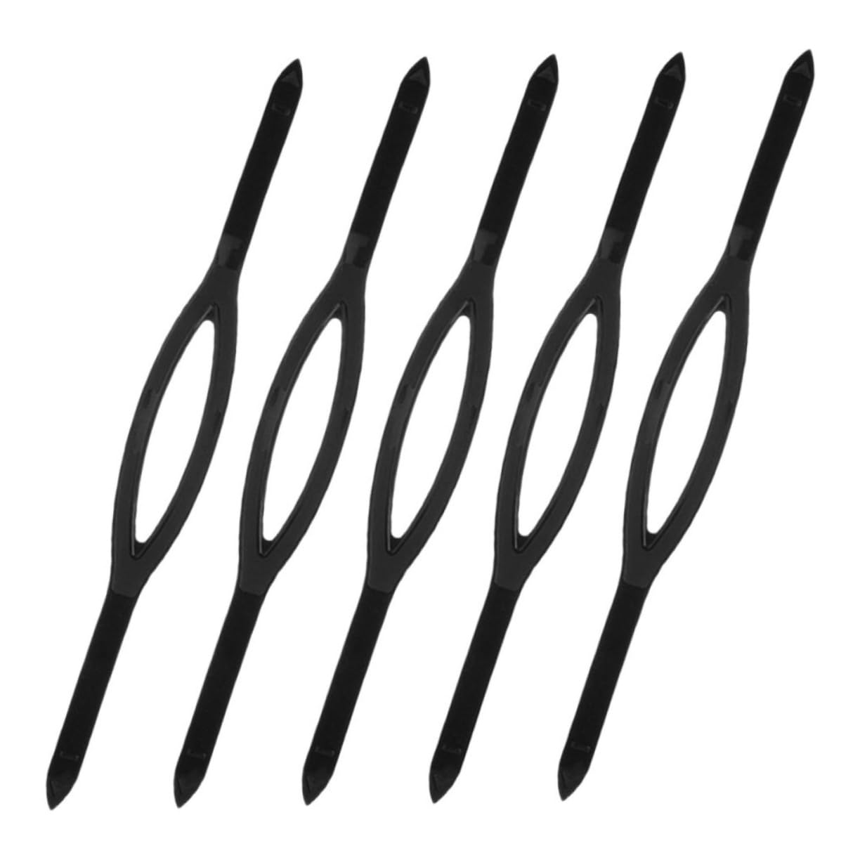 KOMBIUDA 5pcs Adjustable Silicone Swim Goggle Strap Replacement Bungee Straps for Diving and Snorkeling Masks Easy to Use and Replace for Effortless Underwater Adventures