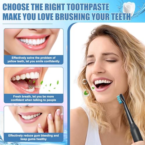 2 Pack Nicotinamid Whitening Zahnpasta – Niacinamid-Zahnpasta 100g für weiße Zähne, Zahnschmelzpflege, Tiefenreinigung & frischen Atem, ohne Fluorid (A) – Bild 4