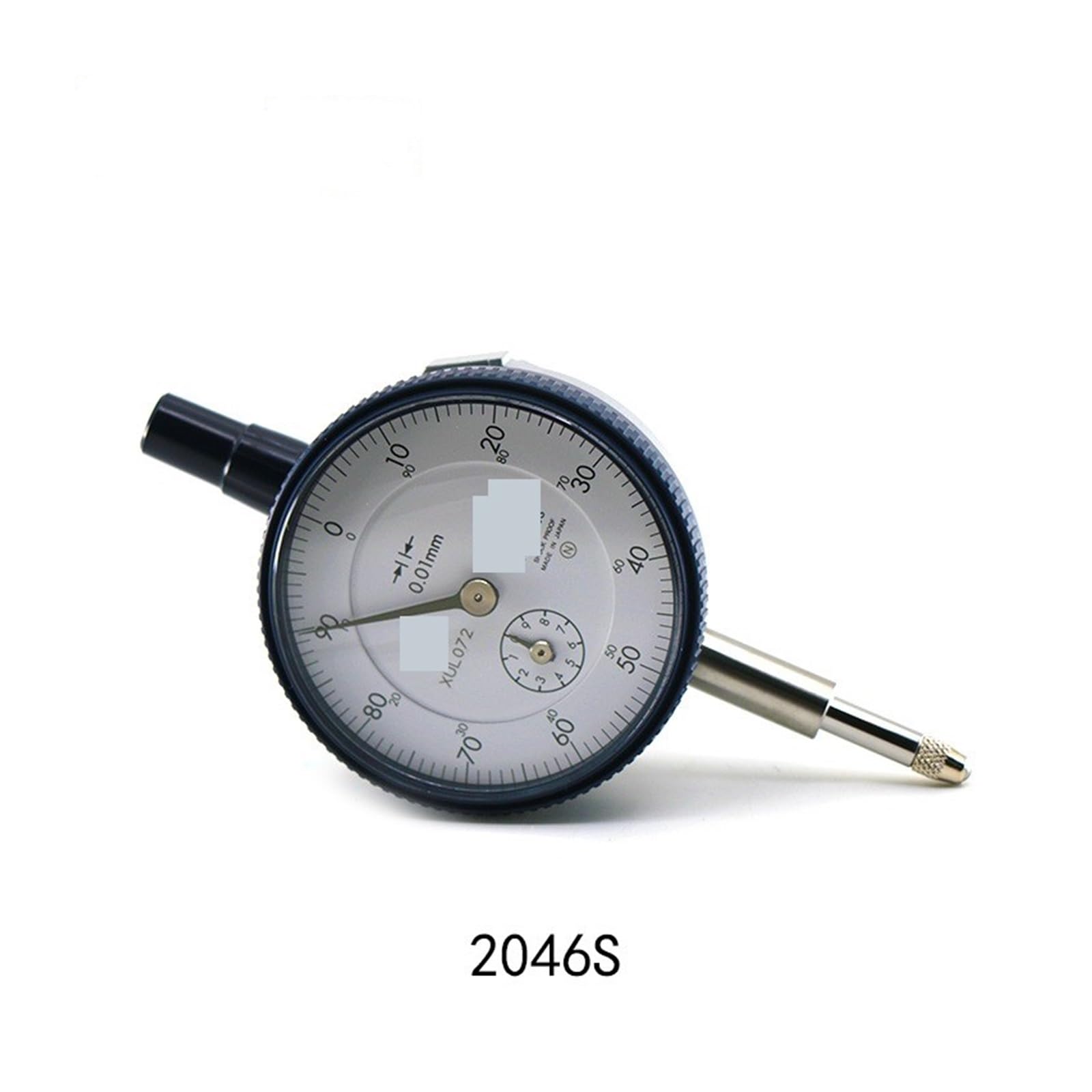 Measuring Tool Dial Gauge 0-10mm Meter Precise 0.01mm Resolution Indicator Mesure Instrument Dial Indicator 2046S High Resolution