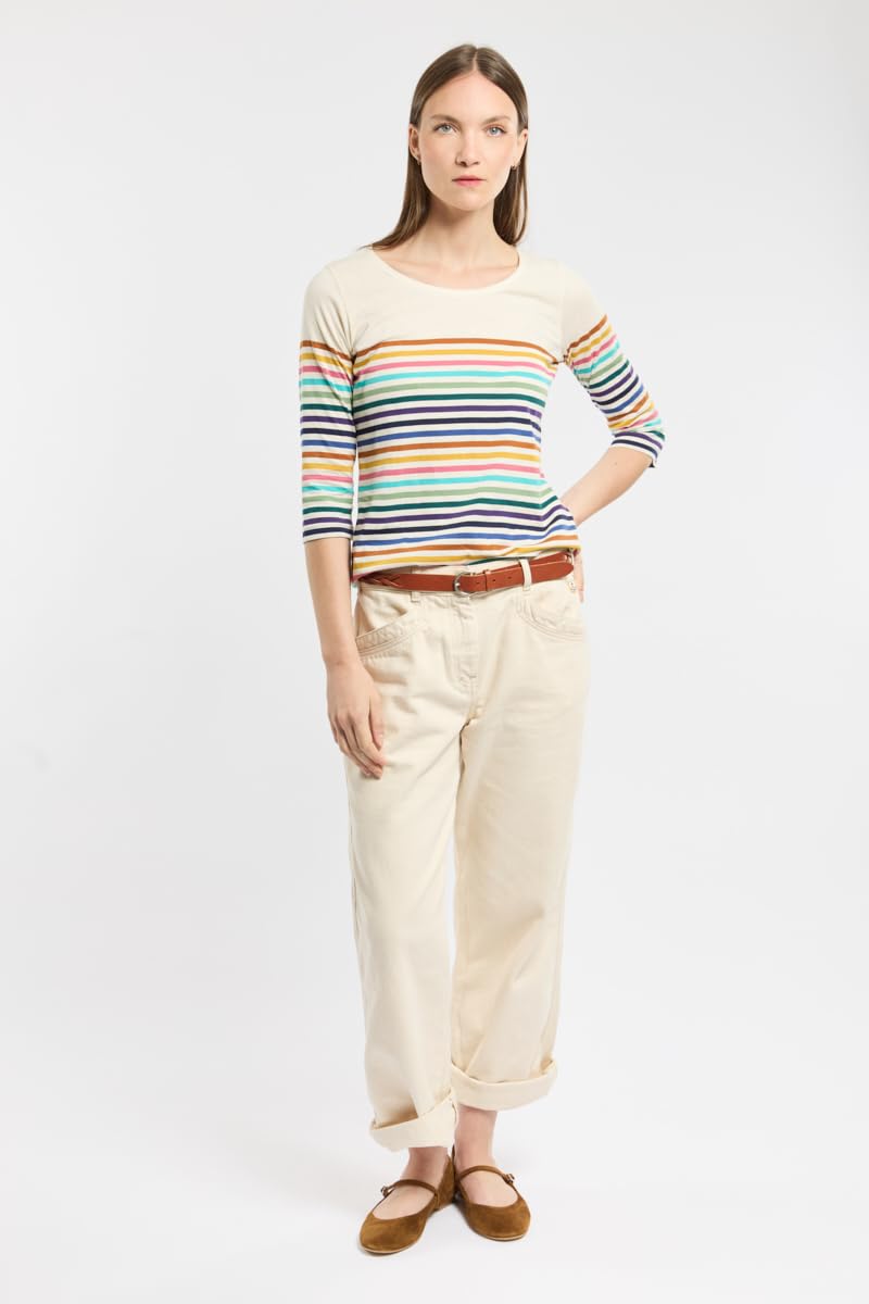 Armor Lux Marinière 10 Couleurs en Coton léger
