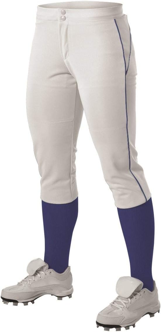 Alleson Athletic Girls Fast Pitch Softball Pants with Belt Loops