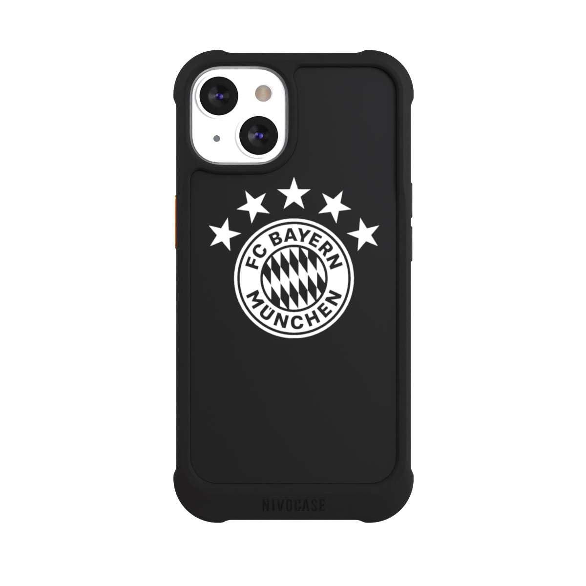 Custodia per Apple iPhone 13 FC Bayern München Trasparente FCB
