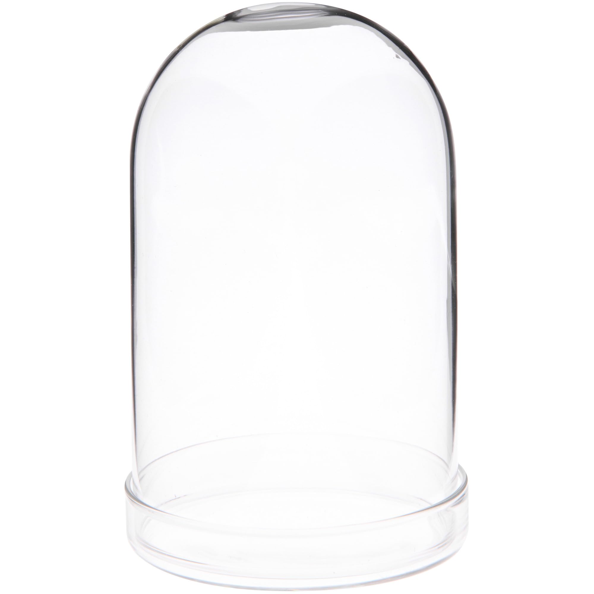 Cloche en verre Plymor 7.6x12.7 cm pour décoration de table