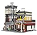 FREENN Kit de modèle de Blocs de Construction modulaires Sushi de Style Japonais, 2662 + Blocs de jonction Architecture d'angle Jouets de Construction Maison de Ville, Compatible avec Lego A