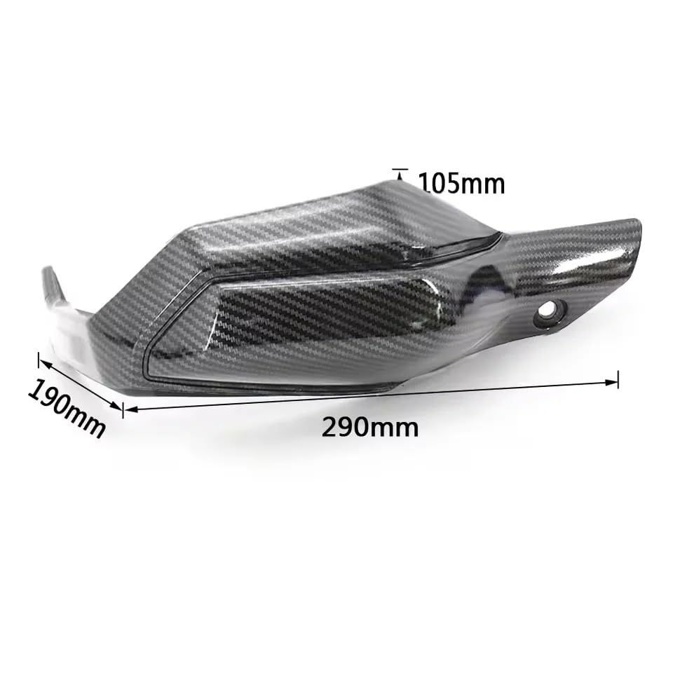 Handschutz Handschützer Motorrad Handschutz Hand Guards Schild Bremse Kupplung Hebel Schutz Für Africa Twin Für Abenteuer FÜR Sport X-ADV750 CRF1000 Lenkerhandschutz Motorrad(White)