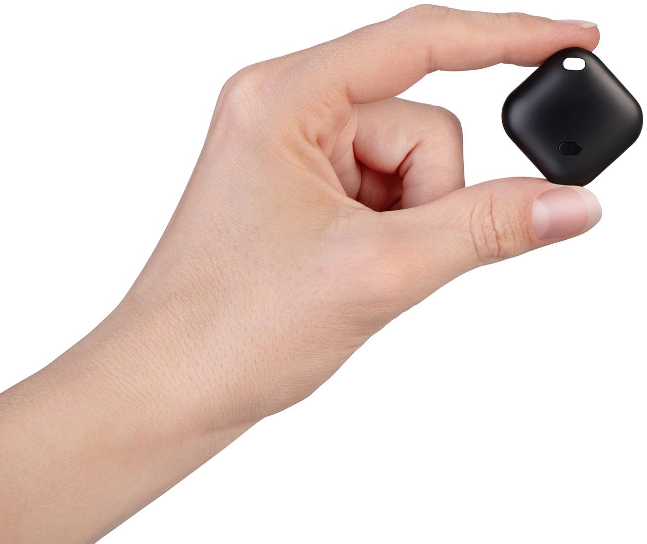 Callstel AirTag MFi: Set da 8 Mini chiave e localizzatore di oggetti, Smart Tag, MFI certificato (localizzatore chiavi bluetooth, per zaino, intelligente)