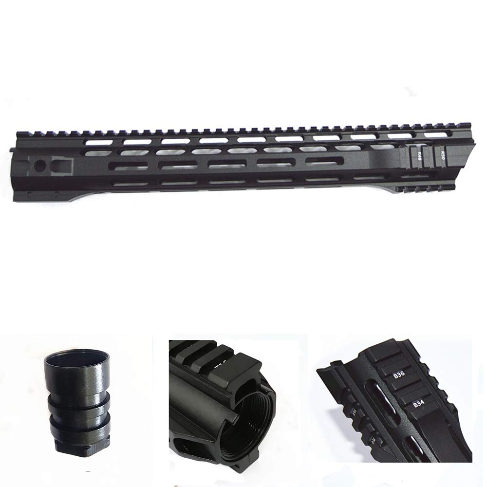 Buy HWZ 7" 10" 12" 15" inch for Mlok Compatible Handguard Free Float Super Slim ar 15 Handguard