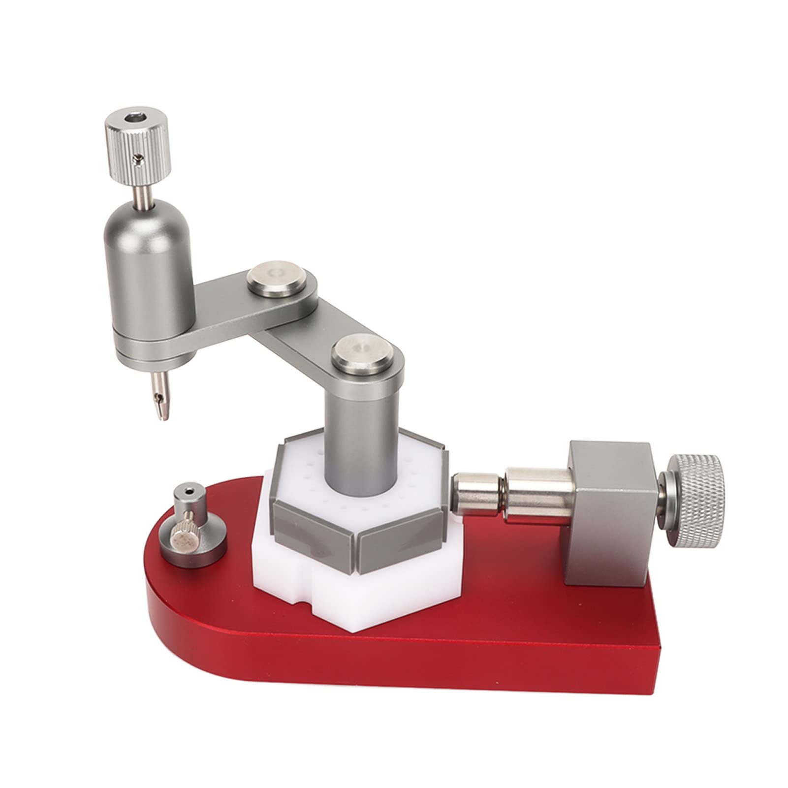 Ajustador de correa de reloj de acero inoxidable, herramienta de extracción de reloj giratoria con resorte de alta resistencia, kit de reparación profesional para relojeros y