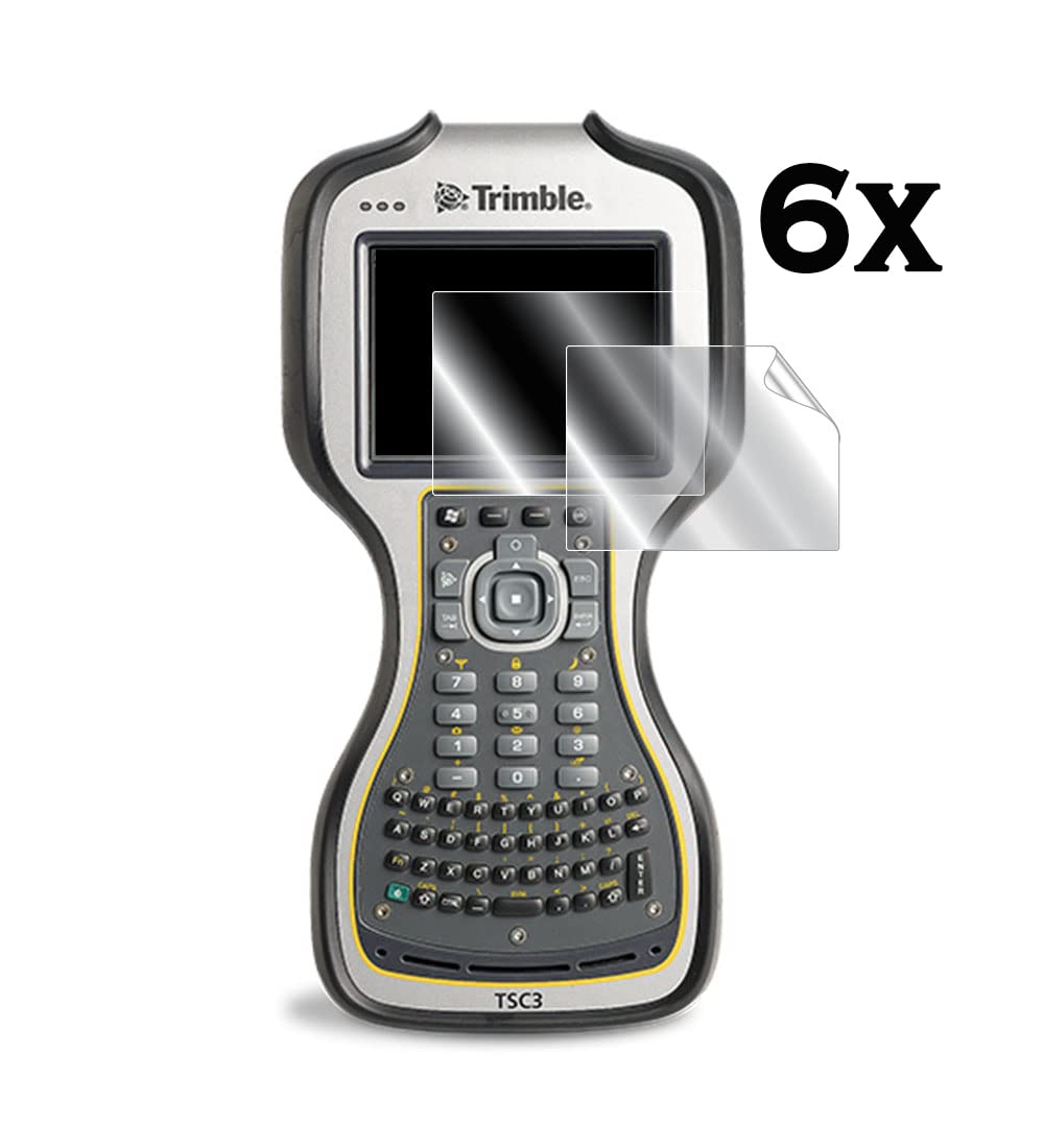 IPG Trimble TSC3 - Pellicola protettiva per schermo idrogel invisibile, ultra HD, trasparente, antigraffio, liscia, autoguarigione, senza bolle, per TSC3
