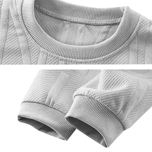 Toddler Girls Boys Crewneck Sweatshirt Teens Letter Embroidery Pullover Sweater Long Sleeves Comfy Fall Clothes3