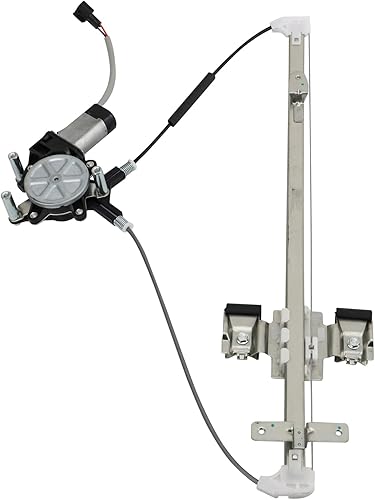 Vista 129 de TRQ Regulador de Elevalunas Eléctrico Trasero Izquierdo y Conjunto del Motor del Lado del Conductor Compatible con Chevrolet Cruze 2012-2015 2016