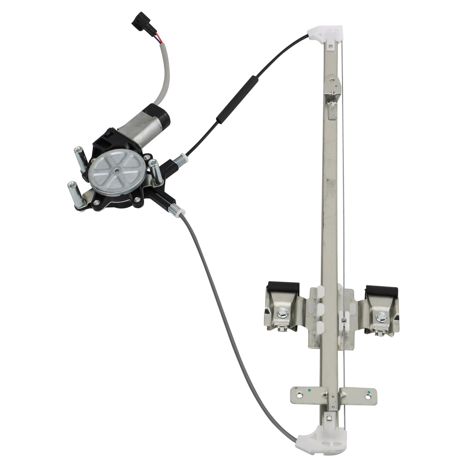 TRQ Rear Passenger Side Power Window Motor and Regulator Assembly | For 2005-2010 Dodge Dakota 2011 Ram Dakota 2006-2009 Mitsubishi Raider