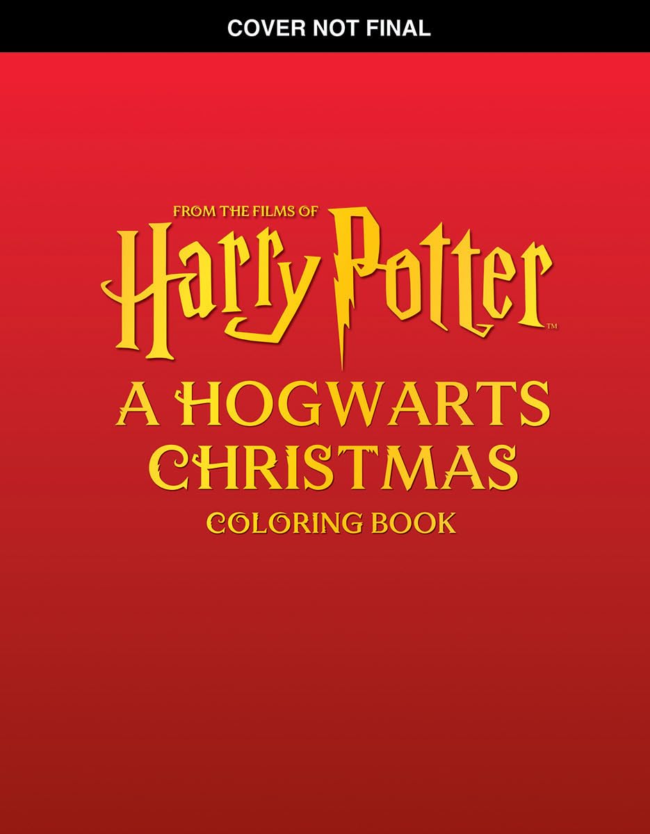 Harry Potter: Christmas Colouring Book: An Official Harry Potter Coloring Book
