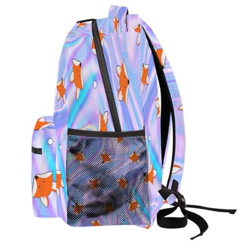 Sac à dos Galaxy Fox grand format mixte pour ordinateur et voyage - 4