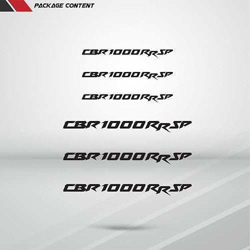 Miniatura 3 de Calcomanía de motocicleta Superbike para Honda CBR1000RR SP, Blanco satinado