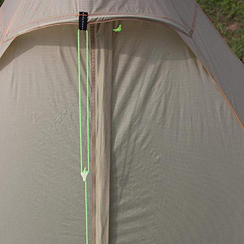 Tente étanche en silicone résistant au vent avec tapis de sol 2p 4p inclus