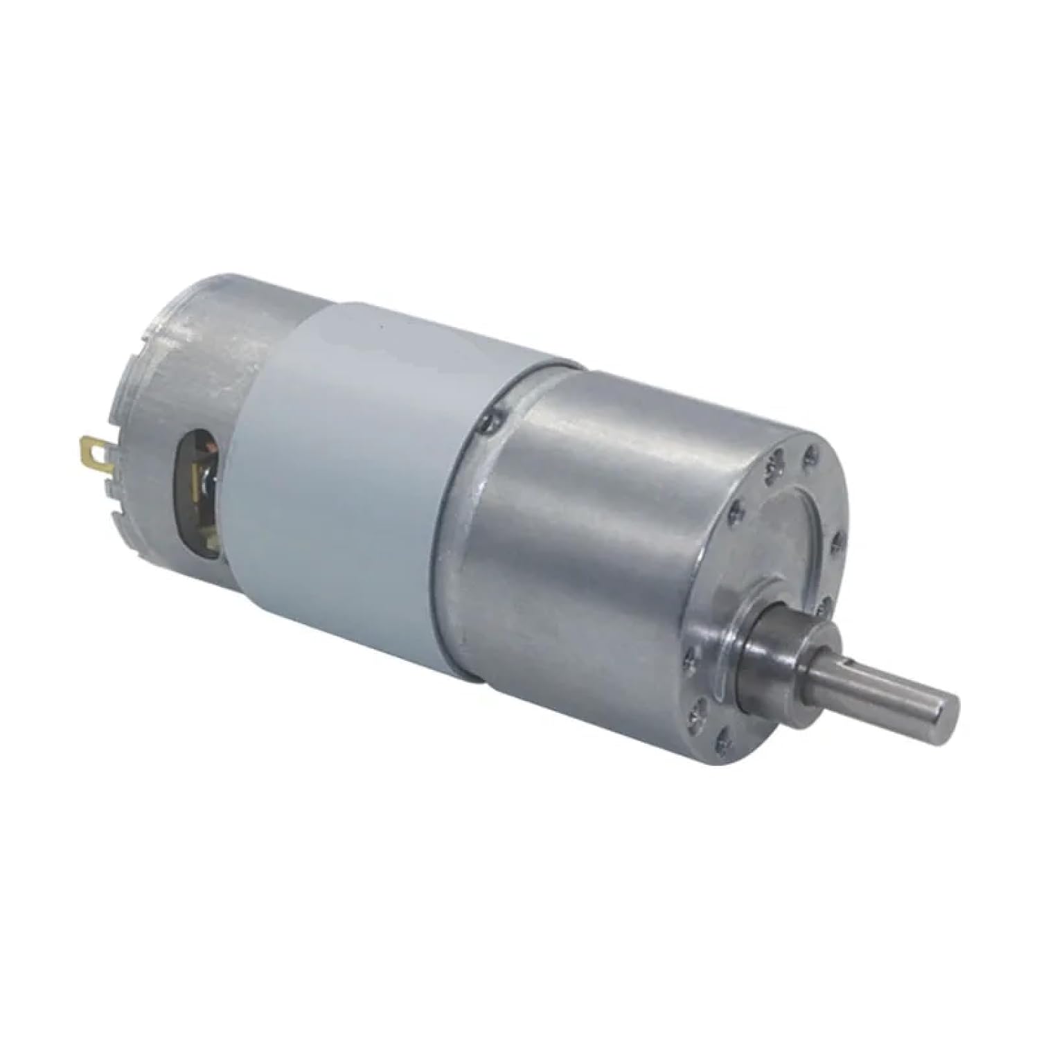 JGB37-545 DC High Torque Gear Motor, 12V All Metal Gearbox Electric Motor, Permanent Magnet Brush Motor with Explosion-Proof Feature (12V 70RPM)