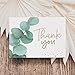 Thank You Cards with Envelopes | 48 Gold Foil Eucalyptus | Wedding, Bridal Shower, Baby Shower, Graduation, Small Business Thank You Notes 4x6 inches Blank Inside