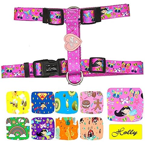Holly Mascotas Arnés Premium Rosa Ajustable Cover