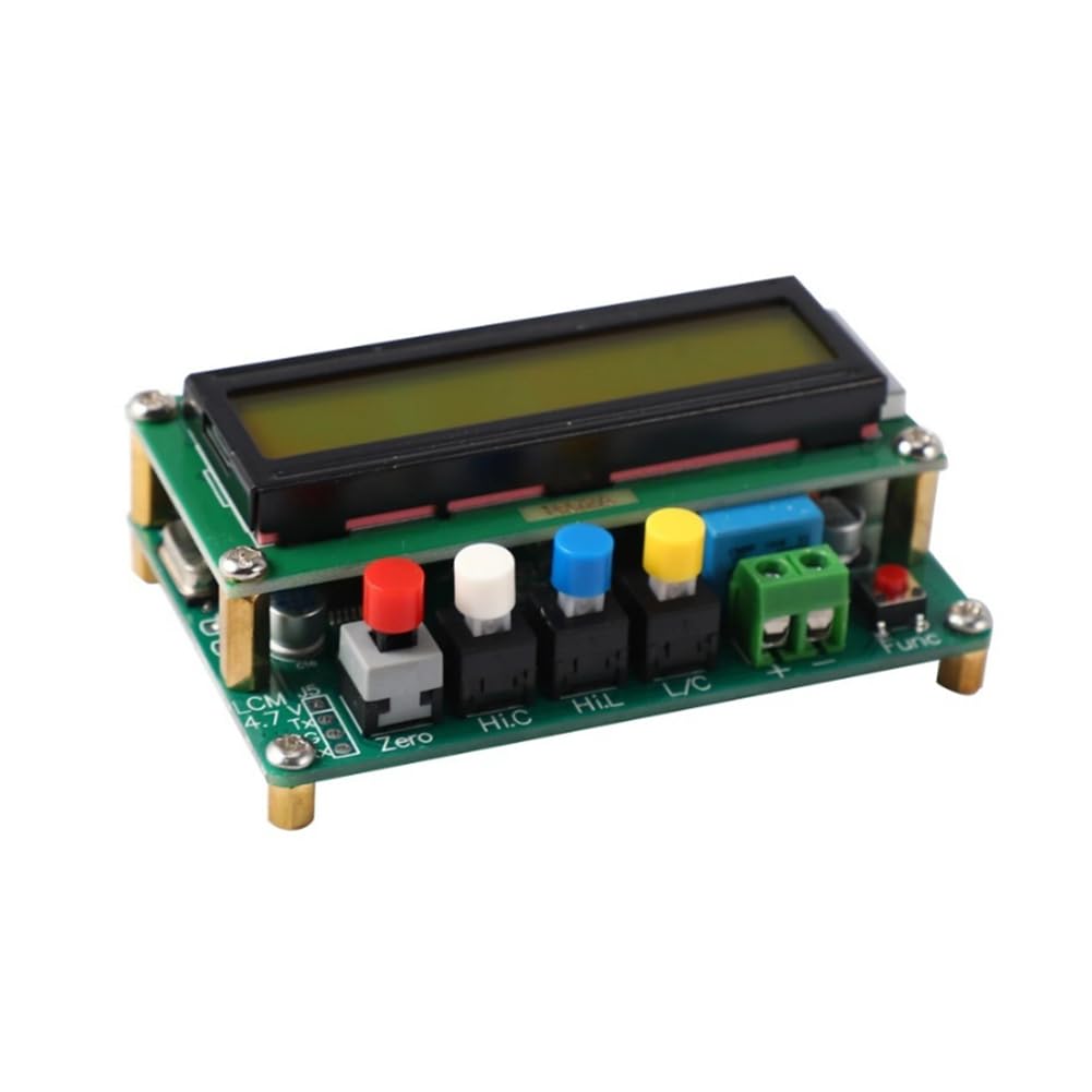 Histeaa Lc-100A Digital Lcd Capacitance Tester Module Inductance Table Tester Lc Meter Frequency 1Uh-100H Lc100-A+Test Clip