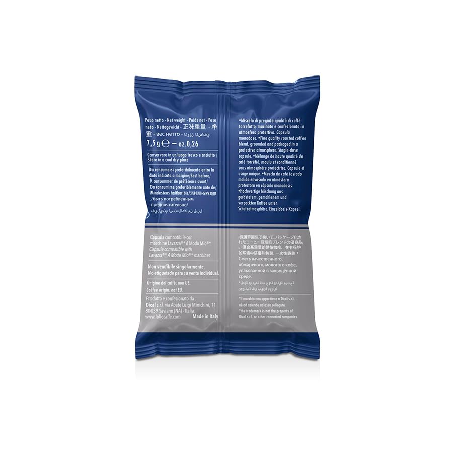 600 Capsule Lollo Compatibili A Modo Mio Miscela Argento Espresso