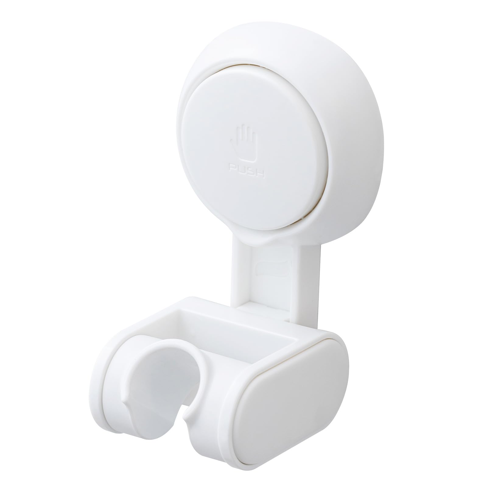 TAILI Suction Shower Head Holder,Height Angle Adjustable,Universal,White
