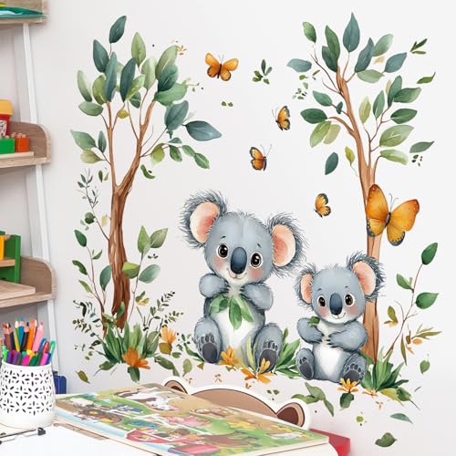 2 Vinilos Decorativos Animales 12x24 Pulgadas 3D miniatura 6