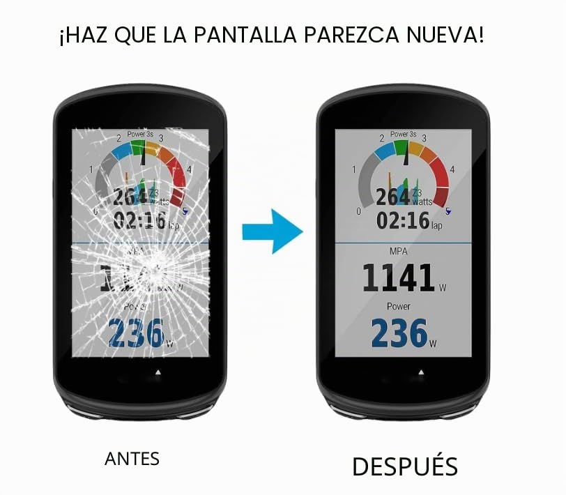 Replacement Screen For Garmin Edge 1030Plus LM1625A01-1C Fix Cracked Screen/Touch Failure/No Display Repair Display (Touch Included)
